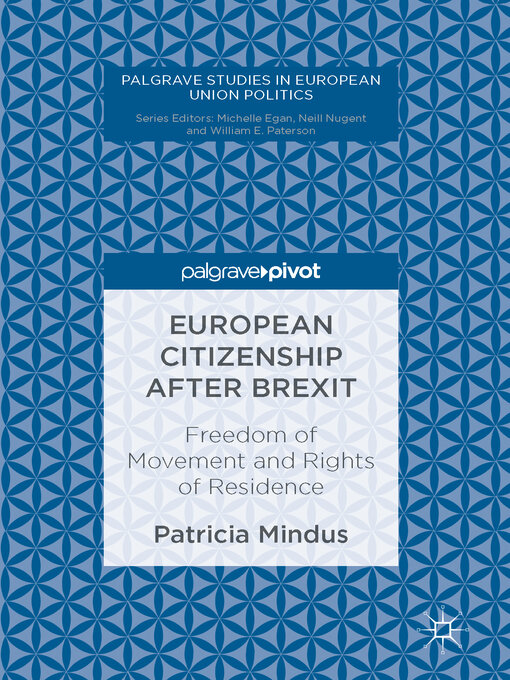 Title details for European Citizenship after Brexit by Patricia Mindus - Wait list